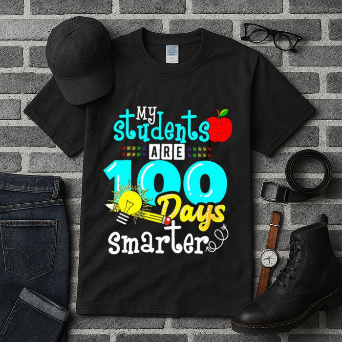 My Teacher Survived 100 Days Of Me Funny 100 Days Of School  Tall T-Shirt