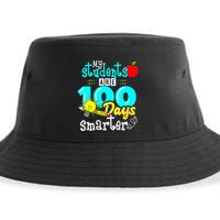 My Teacher Survived 100 Days Of Me Funny 100 Days Of School  Sustainable Bucket Hat