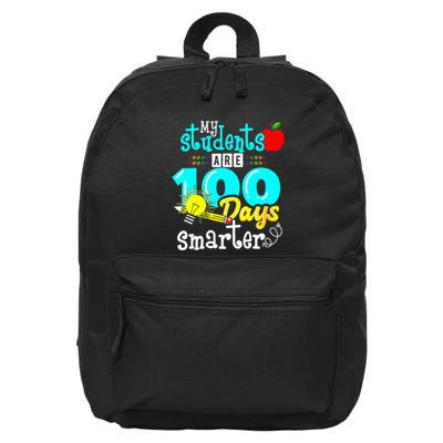 My Teacher Survived 100 Days Of Me Funny 100 Days Of School  16 in Basic Backpack