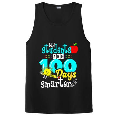 My Teacher Survived 100 Days Of Me Funny 100 Days Of School  PosiCharge Competitor Tank