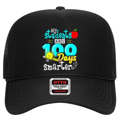 My Teacher Survived 100 Days Of Me Funny 100 Days Of School  Trucker Hat