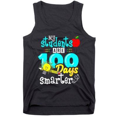 My Teacher Survived 100 Days Of Me Funny 100 Days Of School  Tank Top