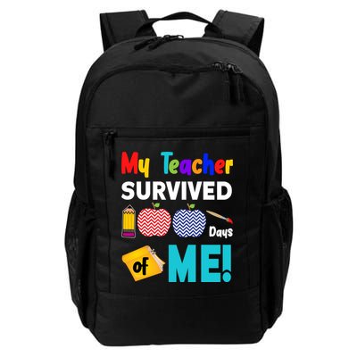 My Teacher Survived 100 Days Of Me Backpack