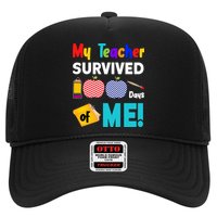 My Teacher Survived 100 Days Of Me Trucker Hat