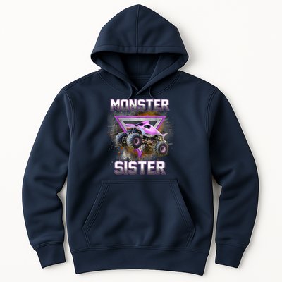 Monster Truck Sister Monster Truck Are My Jam Truck Hoodie