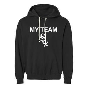 My Team Sux Garment-Dyed Fleece Hoodie