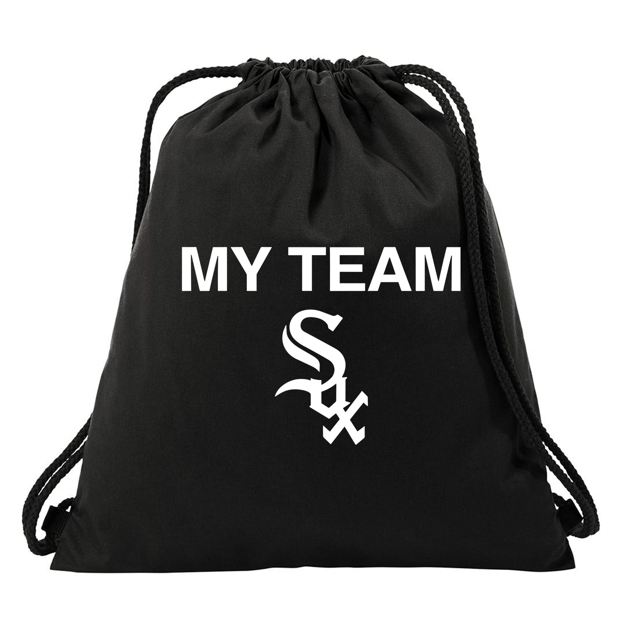 My Team Sux Drawstring Bag