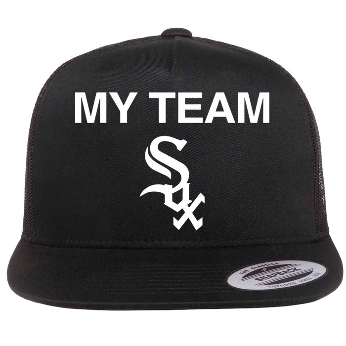 My Team Sux Flat Bill Trucker Hat
