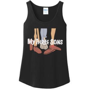 My Three Sons Shoes Retro Lover Gift Ladies Essential Tank