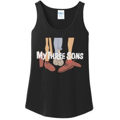 My Three Sons Shoes Retro Lover Gift Ladies Essential Tank