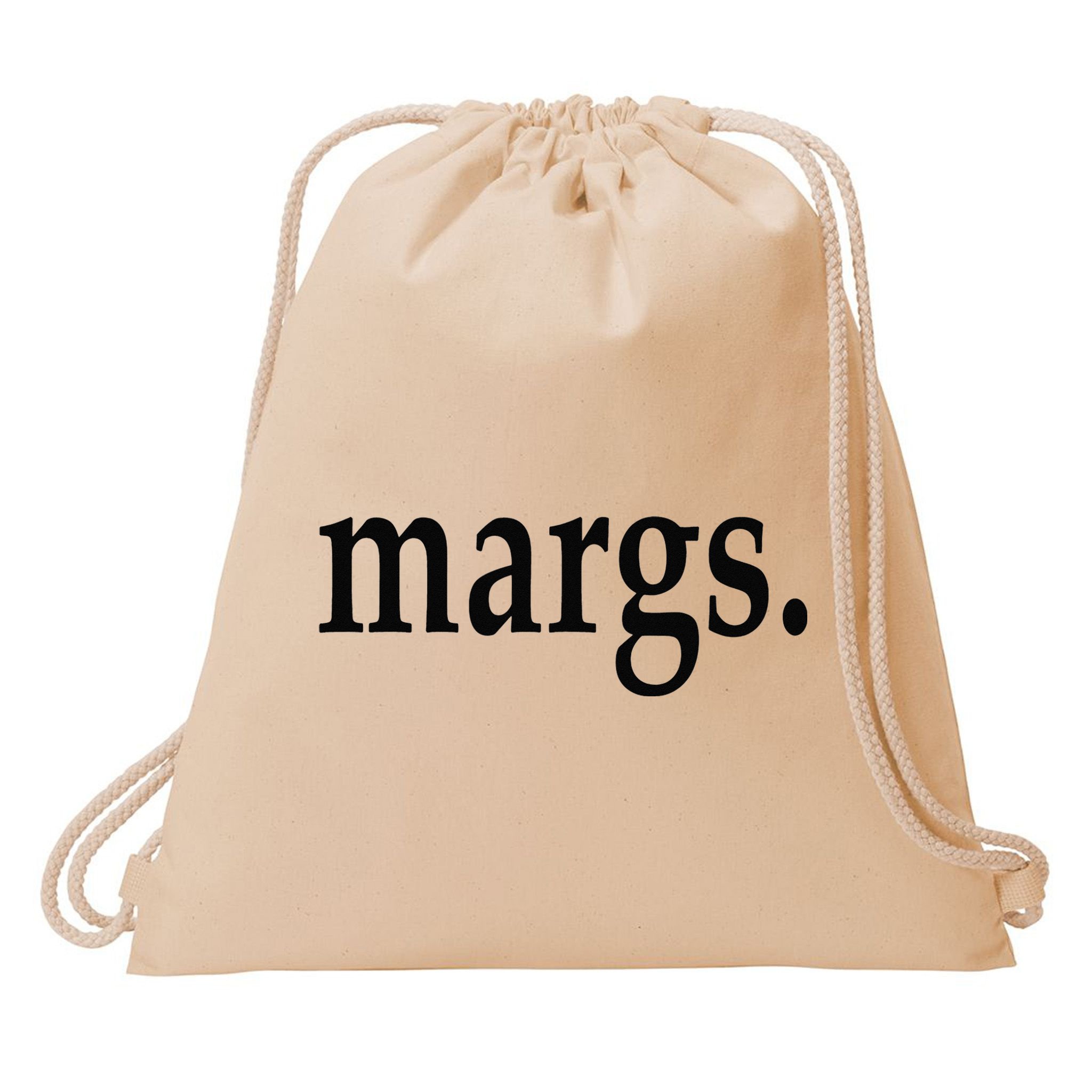 Margs - That Says Margs - Pool Party Parties Vacation Fun Drawstring Bag