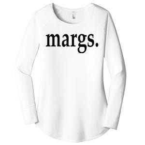 Margs - That Says Margs - Pool Party Parties Vacation Fun Women's Perfect Tri Tunic Long Sleeve Shirt