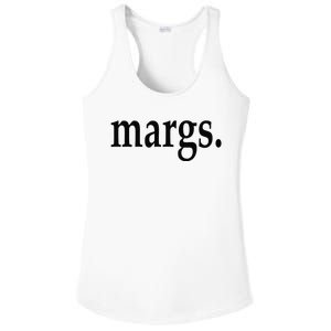 Margs - That Says Margs - Pool Party Parties Vacation Fun Ladies PosiCharge Competitor Racerback Tank