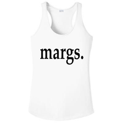 Margs - That Says Margs - Pool Party Parties Vacation Fun Ladies PosiCharge Competitor Racerback Tank
