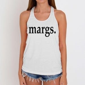 Margs - That Says Margs - Pool Party Parties Vacation Fun Women's Knotted Racerback Tank