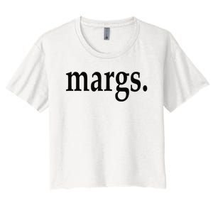 Margs - That Says Margs - Pool Party Parties Vacation Fun Women's Crop Top Tee