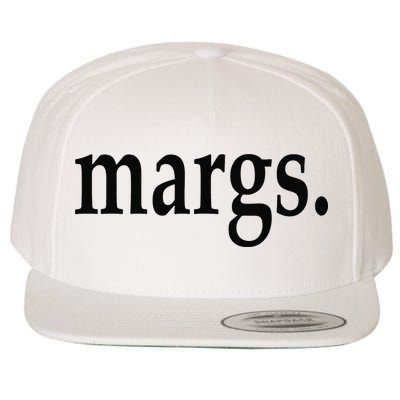 Margs - That Says Margs - Pool Party Parties Vacation Fun Wool Snapback Cap