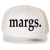 Margs - That Says Margs - Pool Party Parties Vacation Fun Wool Snapback Cap