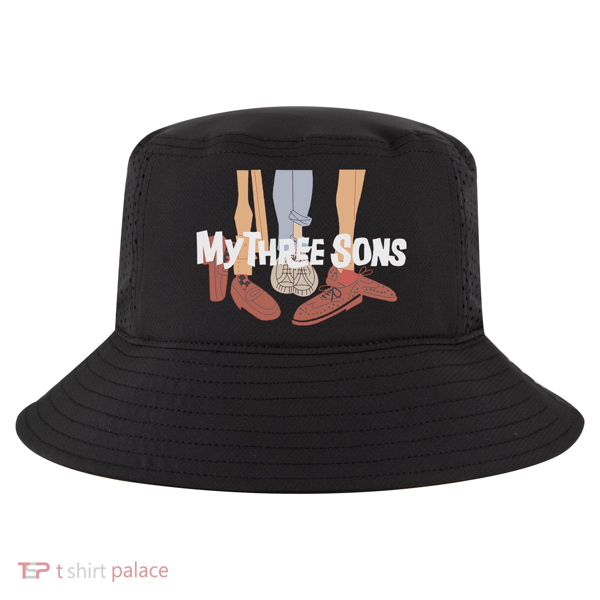 My Three Sons Shoes Retro Lover Cool Comfort Performance Bucket Hat