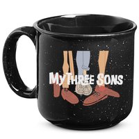 My Three Sons Shoes Retro Lover 15oz Campfire Ceramic Mug