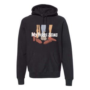 My Three Sons Shoes Retro Lover Premium Hoodie