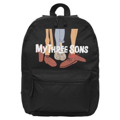My Three Sons Shoes Retro Lover 16 in Basic Backpack