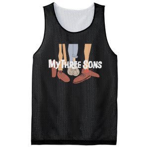 My Three Sons Shoes Retro Lover Mesh Reversible Basketball Jersey Tank