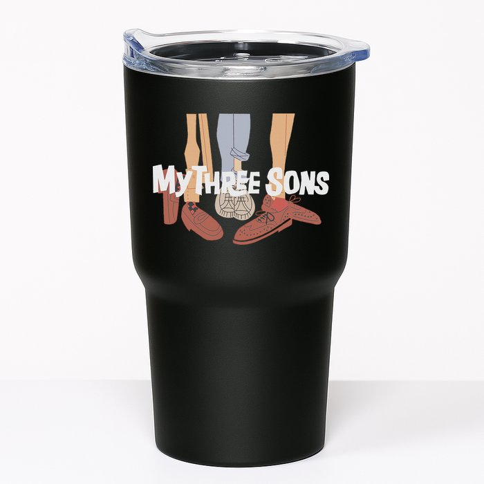 My Three Sons Shoes Retro Lover Tumbler