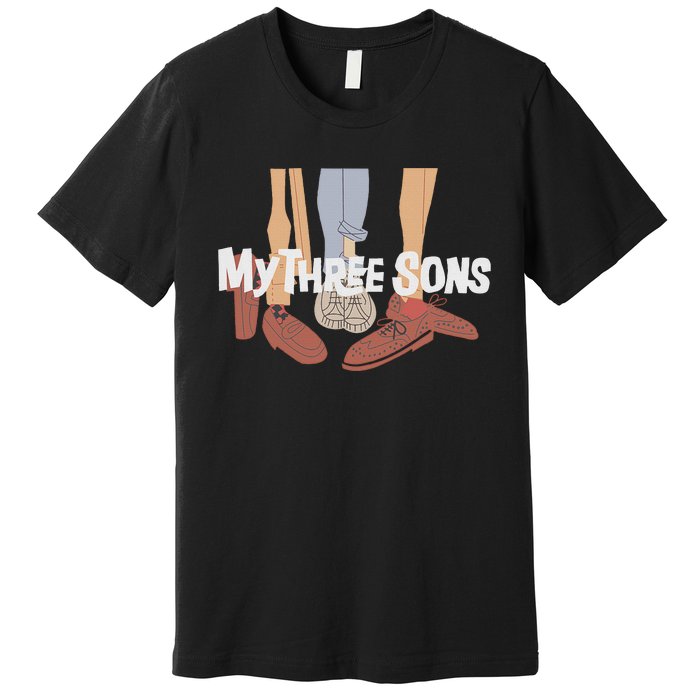 My Three Sons Shoes Retro Lover Premium T-Shirt