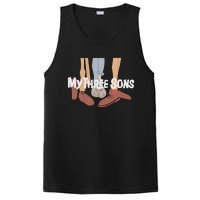 My Three Sons Shoes Retro Lover PosiCharge Competitor Tank