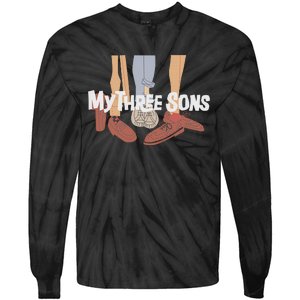 My Three Sons Shoes Retro Lover Tie-Dye Long Sleeve Shirt