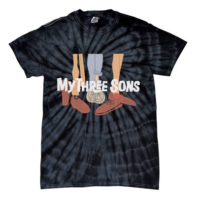 My Three Sons Shoes Retro Lover Tie-Dye T-Shirt