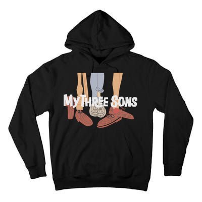 My Three Sons Shoes Retro Lover Tall Hoodie