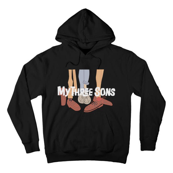 My Three Sons Shoes Retro Lover Tall Hoodie