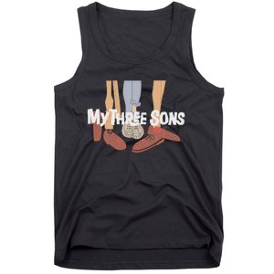 My Three Sons Shoes Retro Lover Tank Top