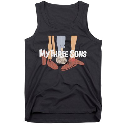 My Three Sons Shoes Retro Lover Tank Top