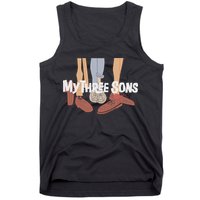 My Three Sons Shoes Retro Lover Tank Top