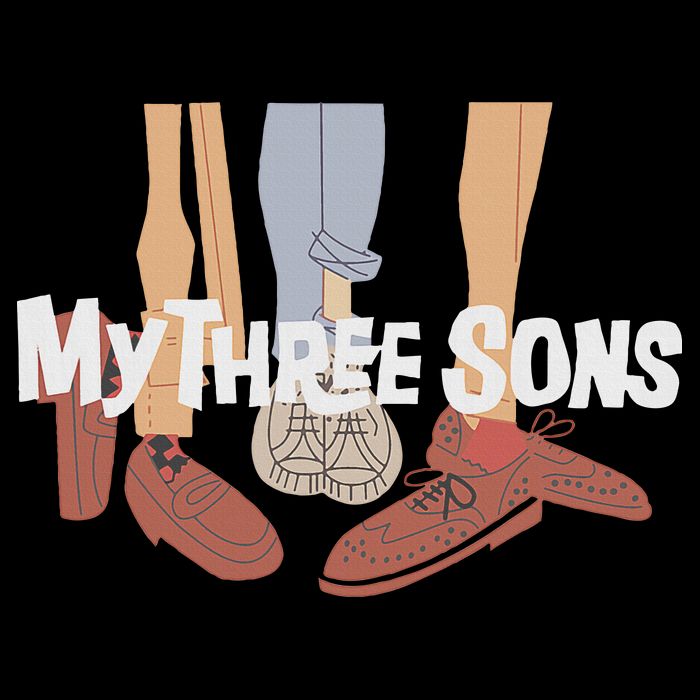 My Three Sons Shoes Retro Lover Zip Tote Bag