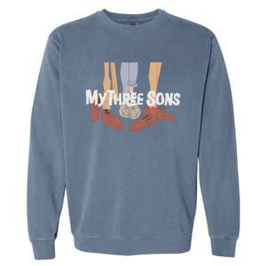 My Three Sons Shoes Retro Lover Garment-Dyed Sweatshirt