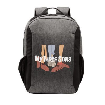 My Three Sons Shoes Retro Lover Vector Backpack