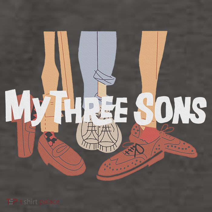 My Three Sons Shoes Retro Lover Vector Backpack