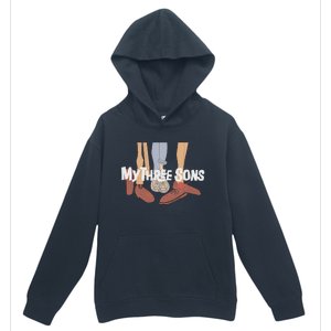 My Three Sons Shoes Retro Lover Urban Pullover Hoodie