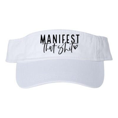 Manifest That Shit Attraction Law Spiritual Yoga Meditation Visor