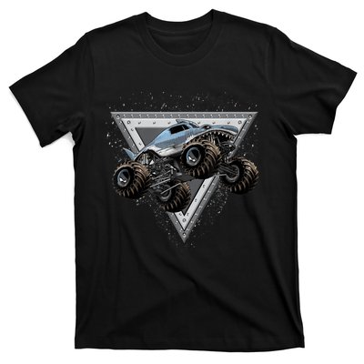 Monster Truck Shark For Adults And Boys Girls Shark Truck T-Shirt