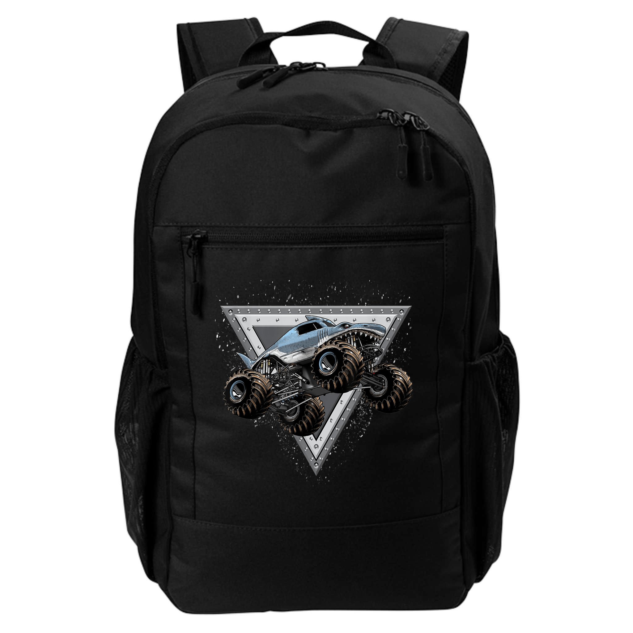 Monster Truck Shark For Adults And Boys Girls Shark Truck Backpack