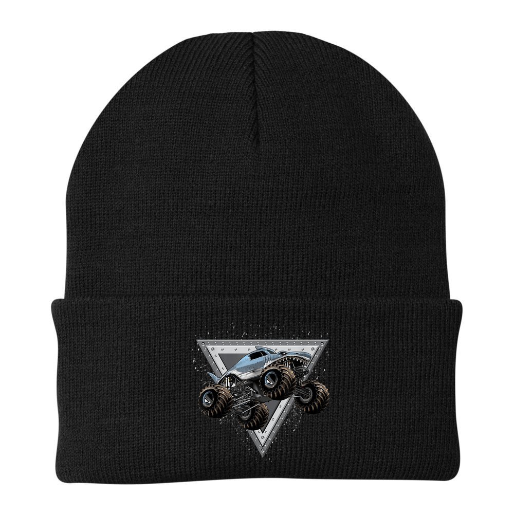 Monster Truck Shark For Adults And Boys Girls Shark Truck Beanie