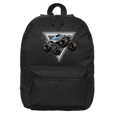 Monster Truck Shark For Adults And Boys Girls Shark Truck 16 in Basic Backpack