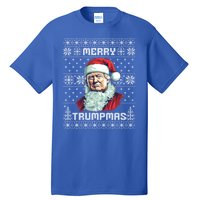 Merry Trumpmas Santa Claus Trump Christmas Ugly Christmas Tall T-Shirt