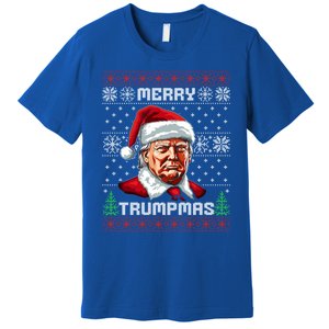 Merry Trumpmas Santa Claus Trump Christmas Ugly Christmas Premium T-Shirt