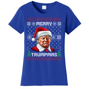 Merry Trumpmas Santa Claus Trump Christmas Ugly Christmas Women's T-Shirt